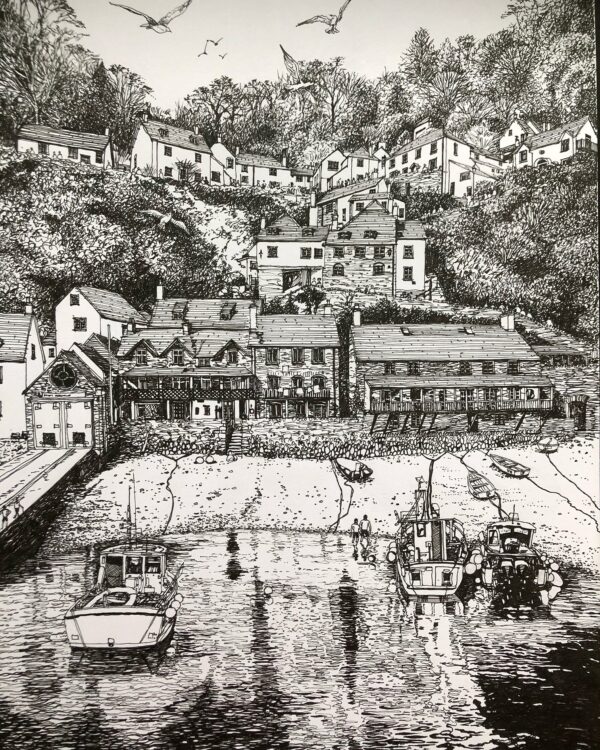 Clovelly Harbour